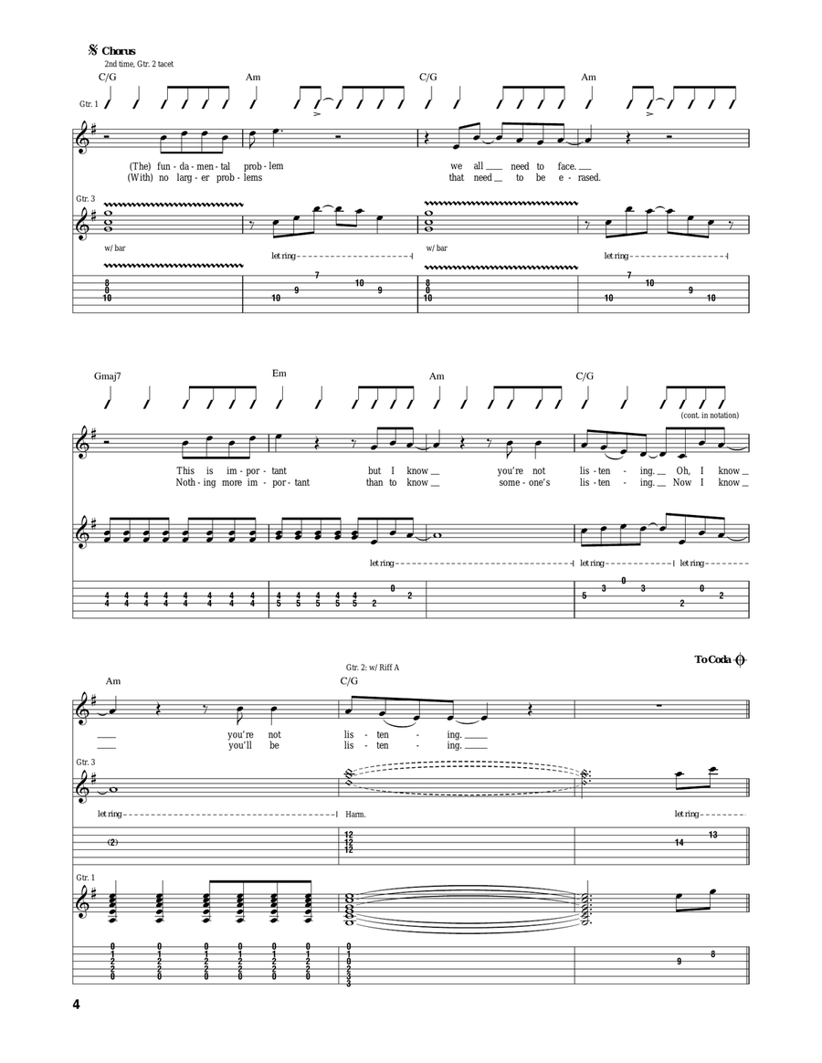 Impossible Germany Impossible Germany Acoustic Guitar scores gallery preview page 4