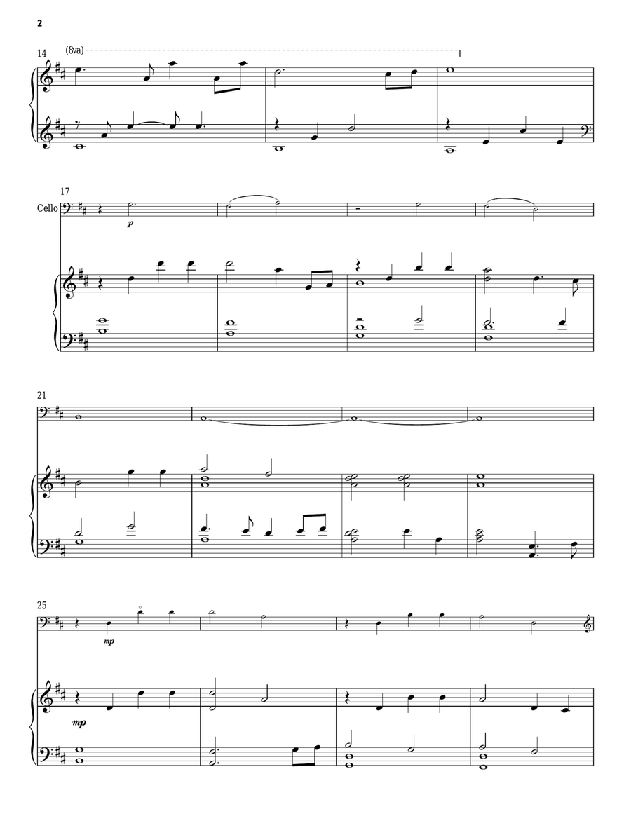 Where Are You Christmas? (from How The Grinch Stole Christmas) Piano Solo scores gallery preview page 2