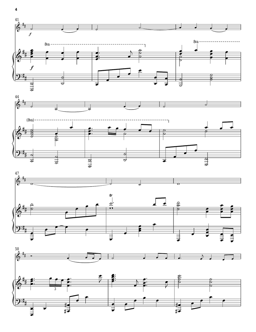Where Are You Christmas? (from How The Grinch Stole Christmas) Piano Solo scores gallery preview page 4