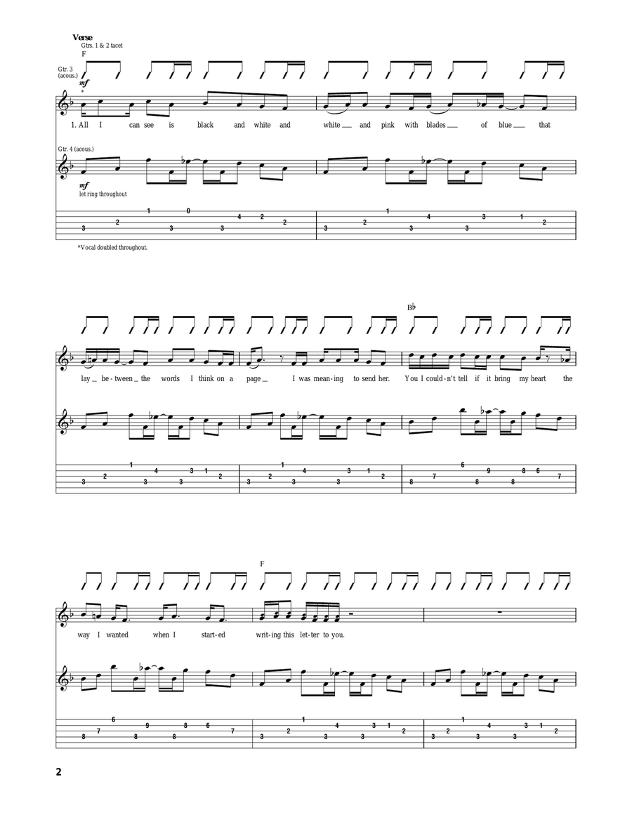 I'm The Man Who Loves You Acoustic Guitar scores gallery preview page 2