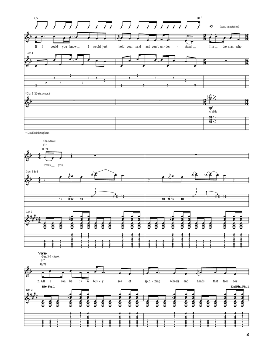 I'm The Man Who Loves You Acoustic Guitar scores gallery preview page 3