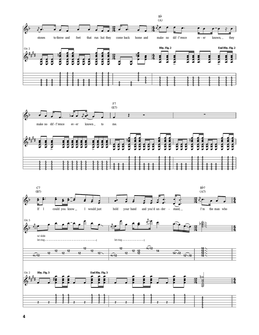 I'm The Man Who Loves You Acoustic Guitar scores gallery preview page 4