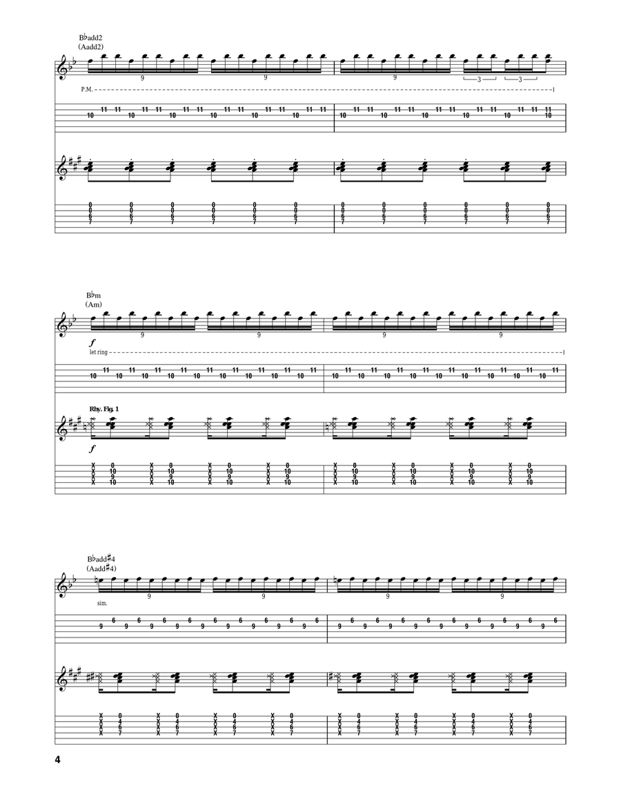 Side With The Seeds Side With The Seeds Acoustic Guitar scores gallery preview page 4