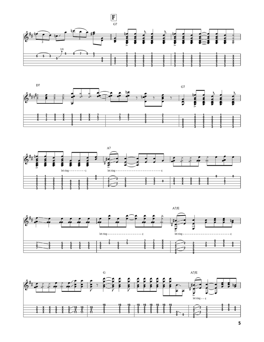 The Clap The Clap Acoustic Guitar scores gallery preview page 5