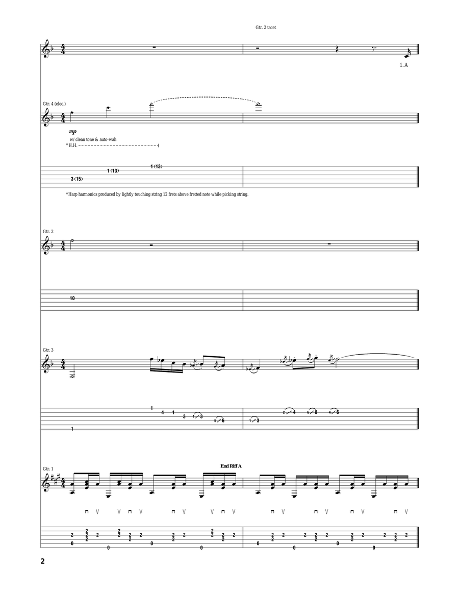 Cat's In The Cradle Cat's In The Cradle Acoustic Guitar scores gallery preview page 2