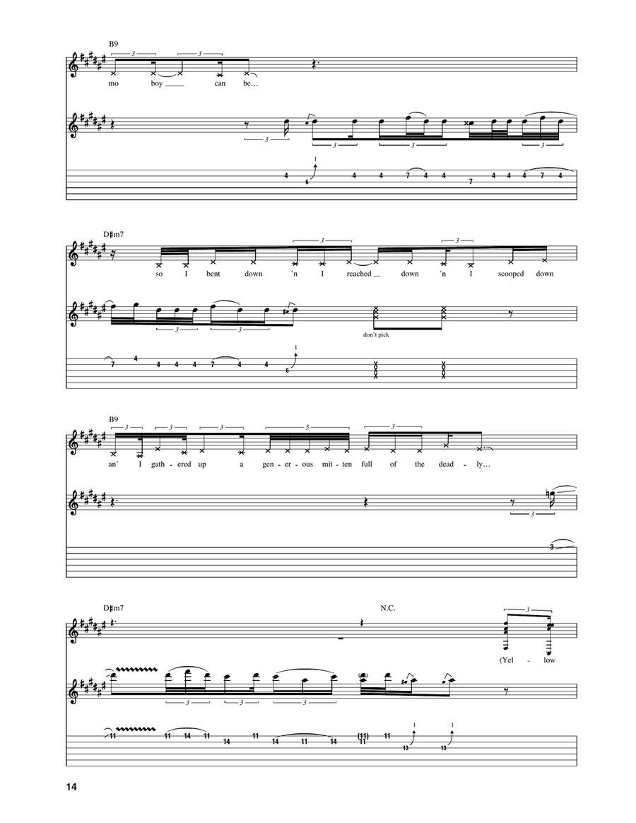 Nanook Rubs It Nanook Rubs It Acoustic Guitar scores gallery preview page 4