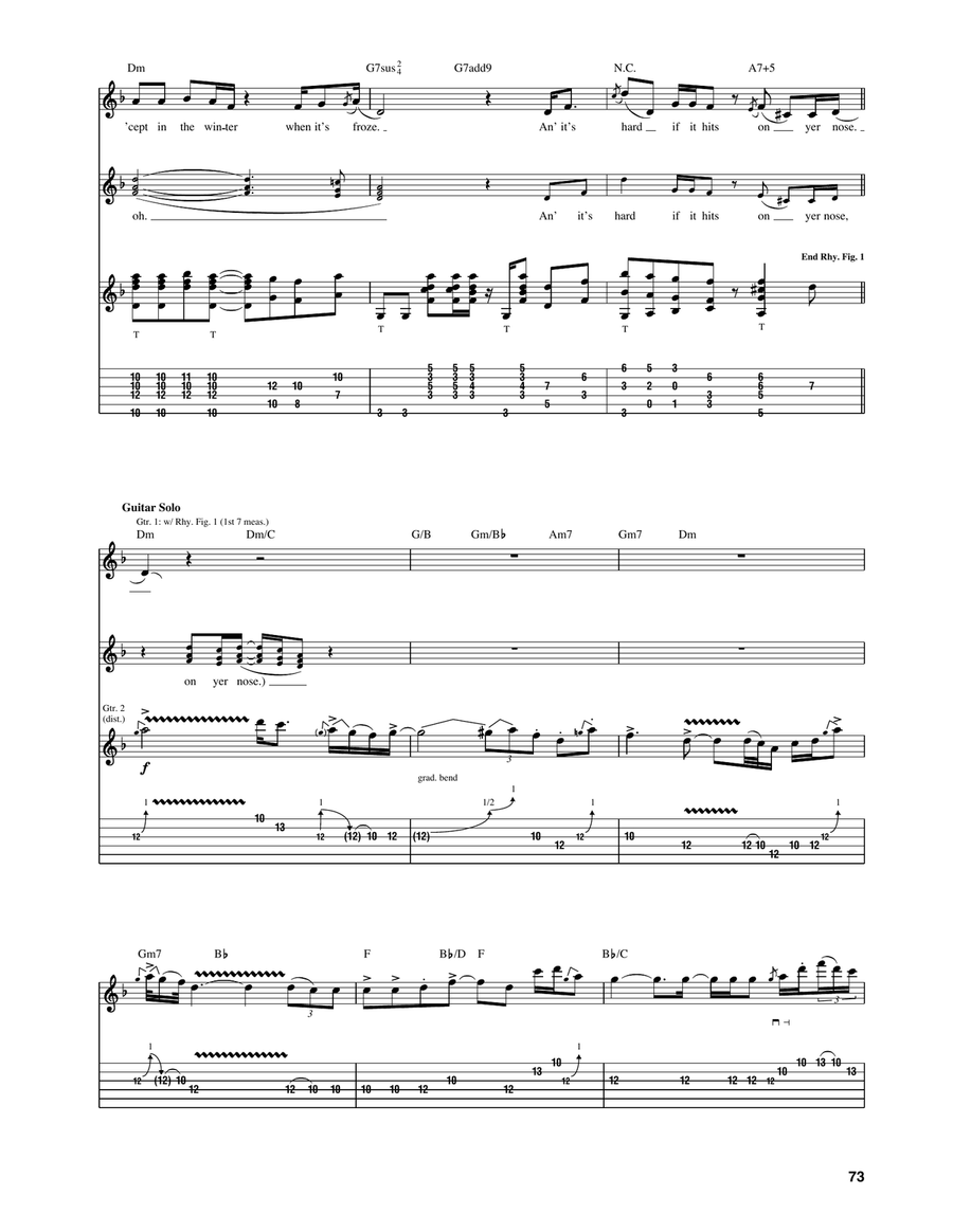 Uncle Remus Uncle Remus Acoustic Guitar scores gallery preview page 3