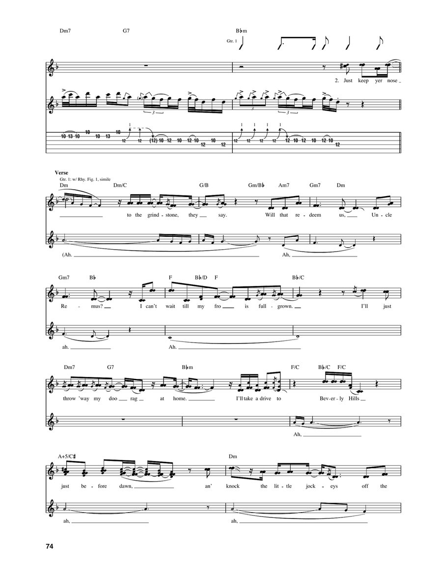 Uncle Remus Uncle Remus Acoustic Guitar scores gallery preview page 4