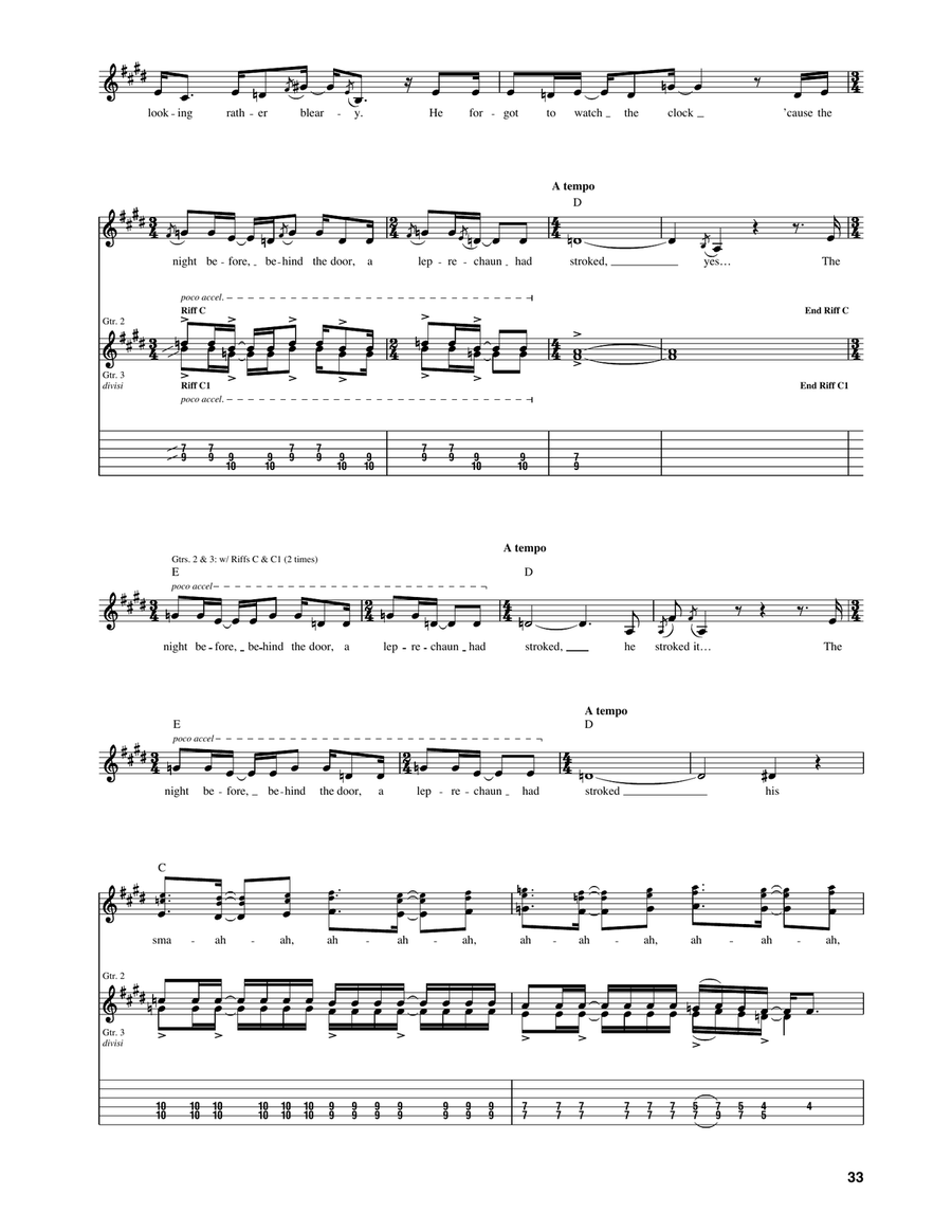 Father O'Blivion Father O'Blivion Acoustic Guitar scores gallery preview page 2
