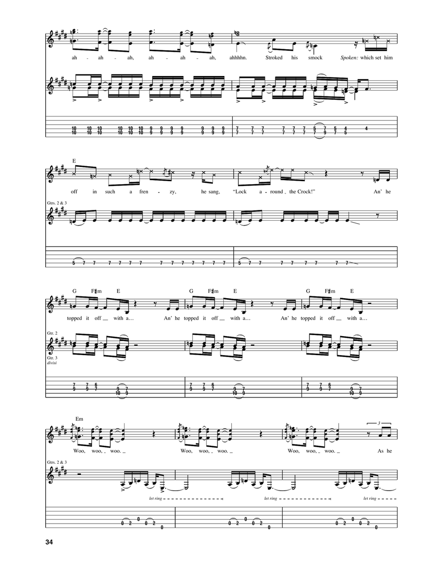 Father O'Blivion Father O'Blivion Acoustic Guitar scores gallery preview page 3