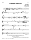 Behold the Lamb of God - Violin 2