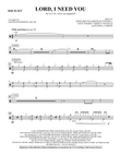 Lord, I Need You (arr. David Angerman) - Drum Set