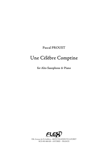 Celebre Comptine
