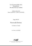 Recercada Settima