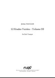 12 Etudes Variees - Volume III