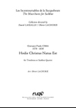 Hodie Christus Natus Est