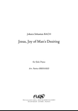 Jesus, joy of Man's Desiring
