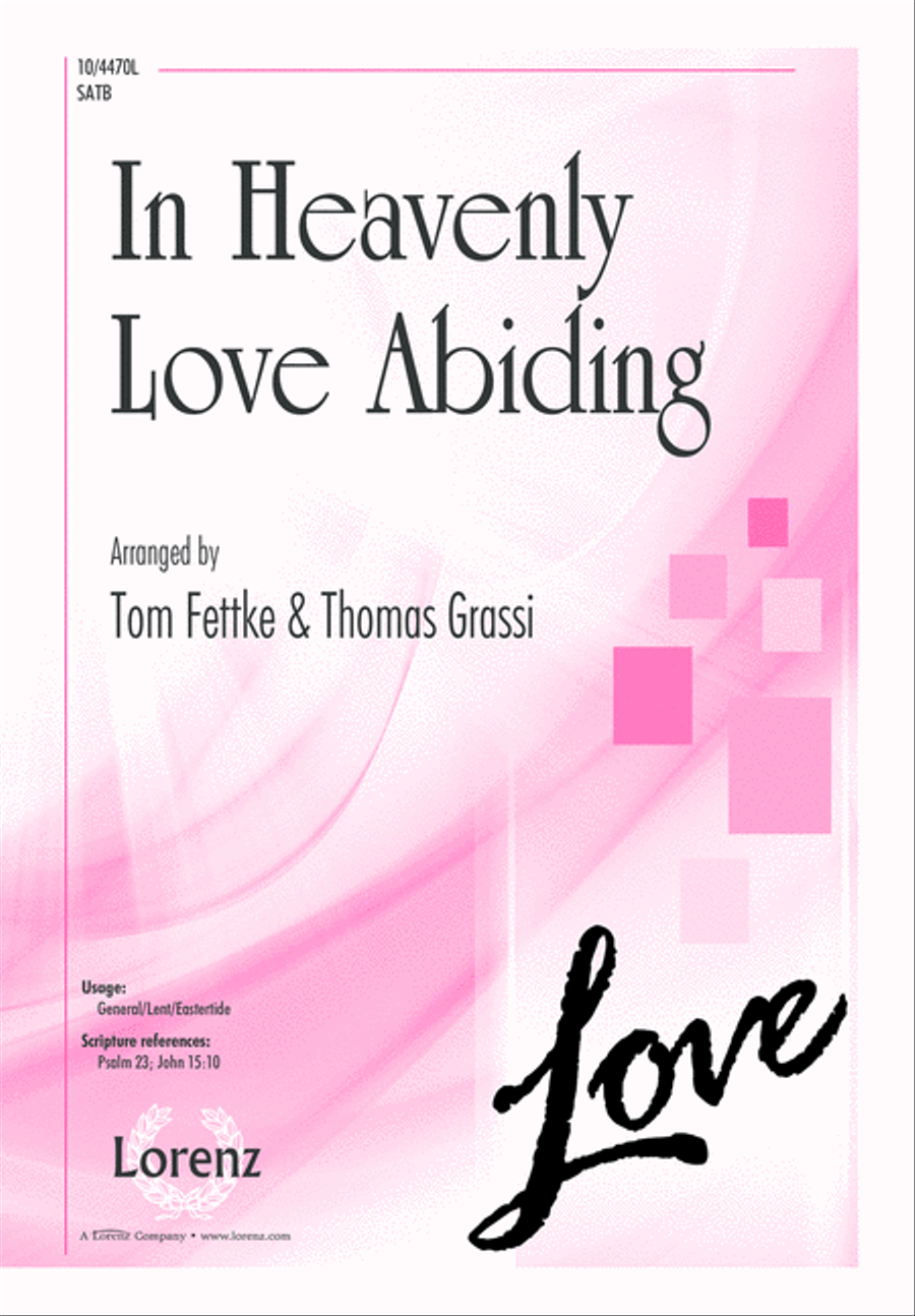 In Heavenly Love Abiding In Heavenly Love Abiding 4-Part scores gallery preview page 2