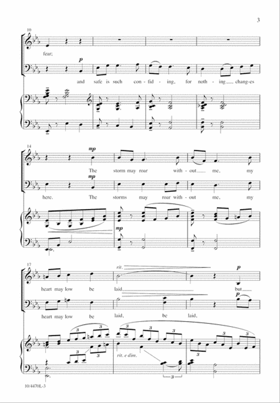 In Heavenly Love Abiding In Heavenly Love Abiding 4-Part scores gallery preview page 4