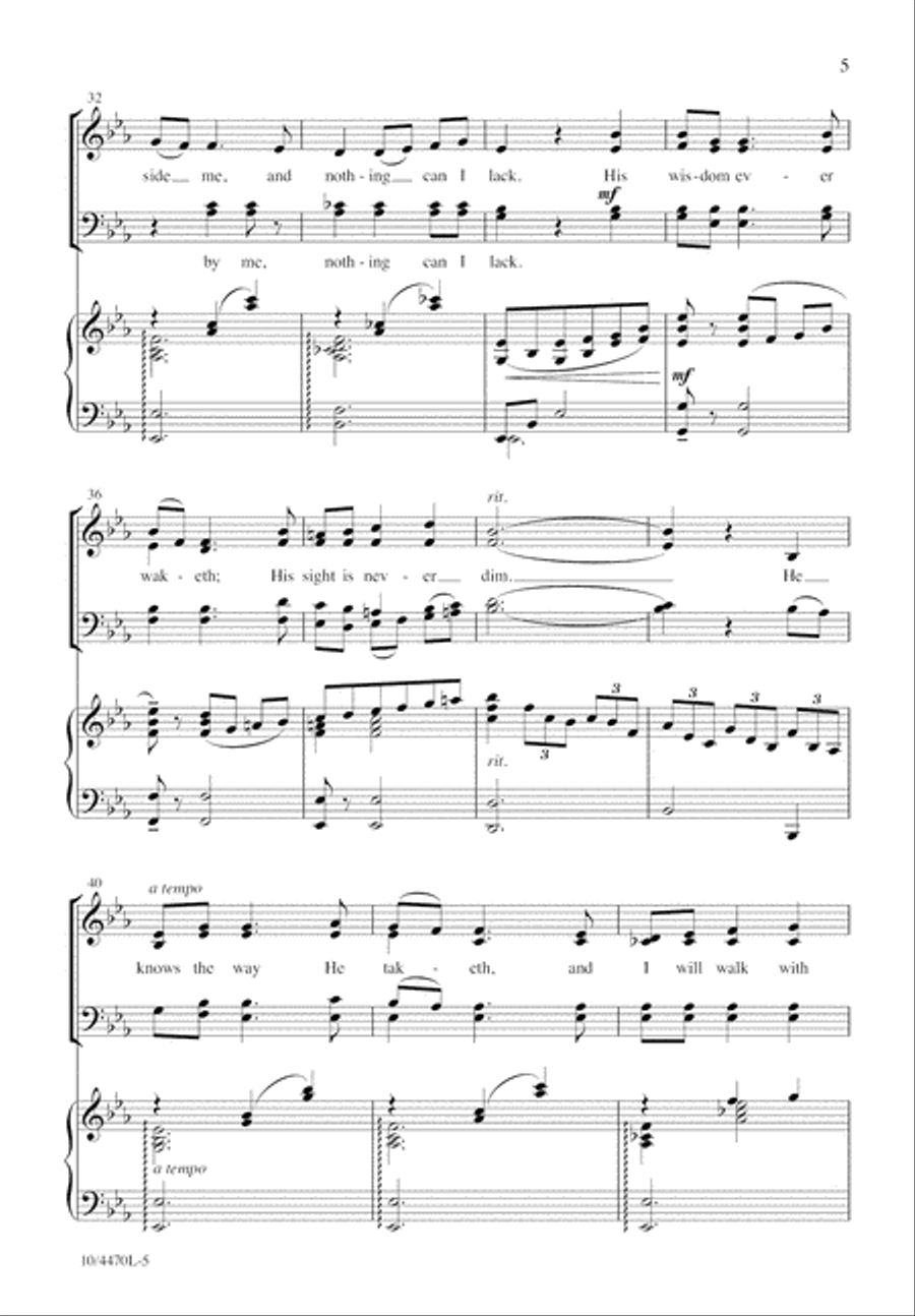 In Heavenly Love Abiding In Heavenly Love Abiding 4-Part scores gallery preview page 6