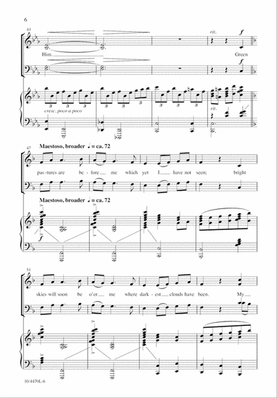 In Heavenly Love Abiding In Heavenly Love Abiding 4-Part scores gallery preview page 7