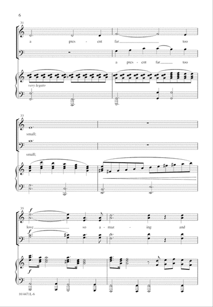 The Wonderful Cross The Wonderful Cross 4-Part scores gallery preview page 7