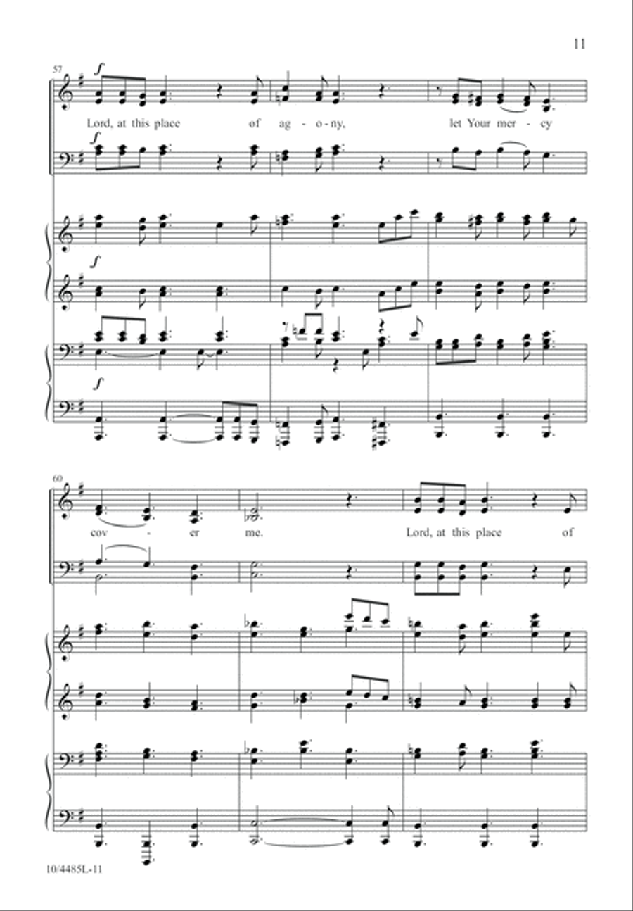 At the Cross of Jesus At the Cross of Jesus 4-Part scores gallery preview page 12