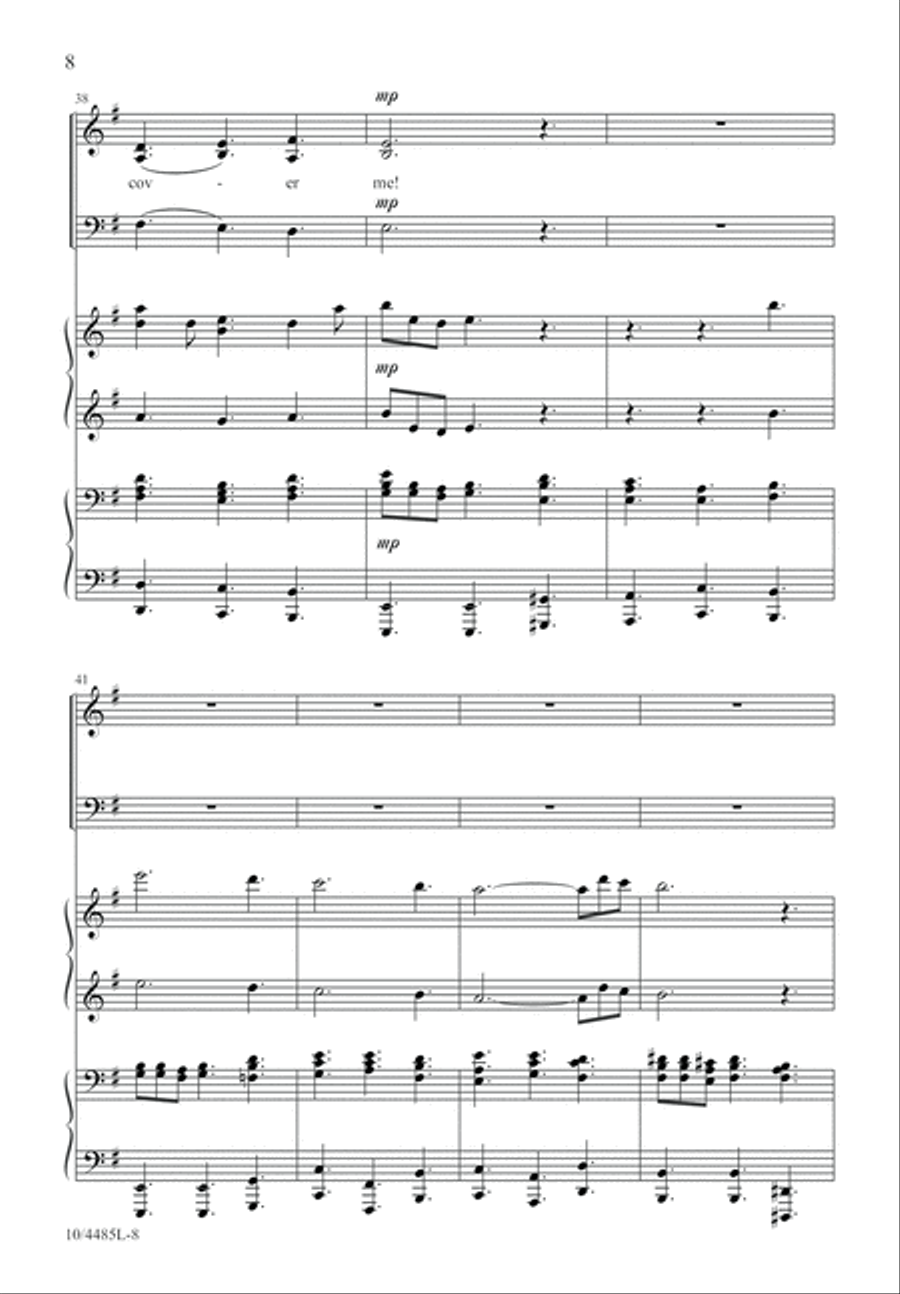 At the Cross of Jesus At the Cross of Jesus 4-Part scores gallery preview page 9