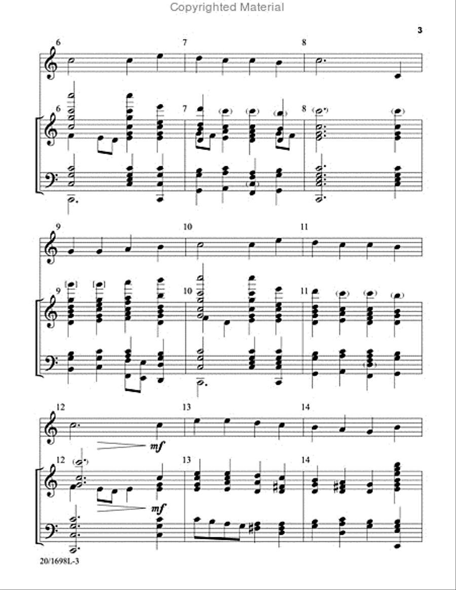 All Glory, Laud and Honor 5-Octaves scores gallery preview page 3