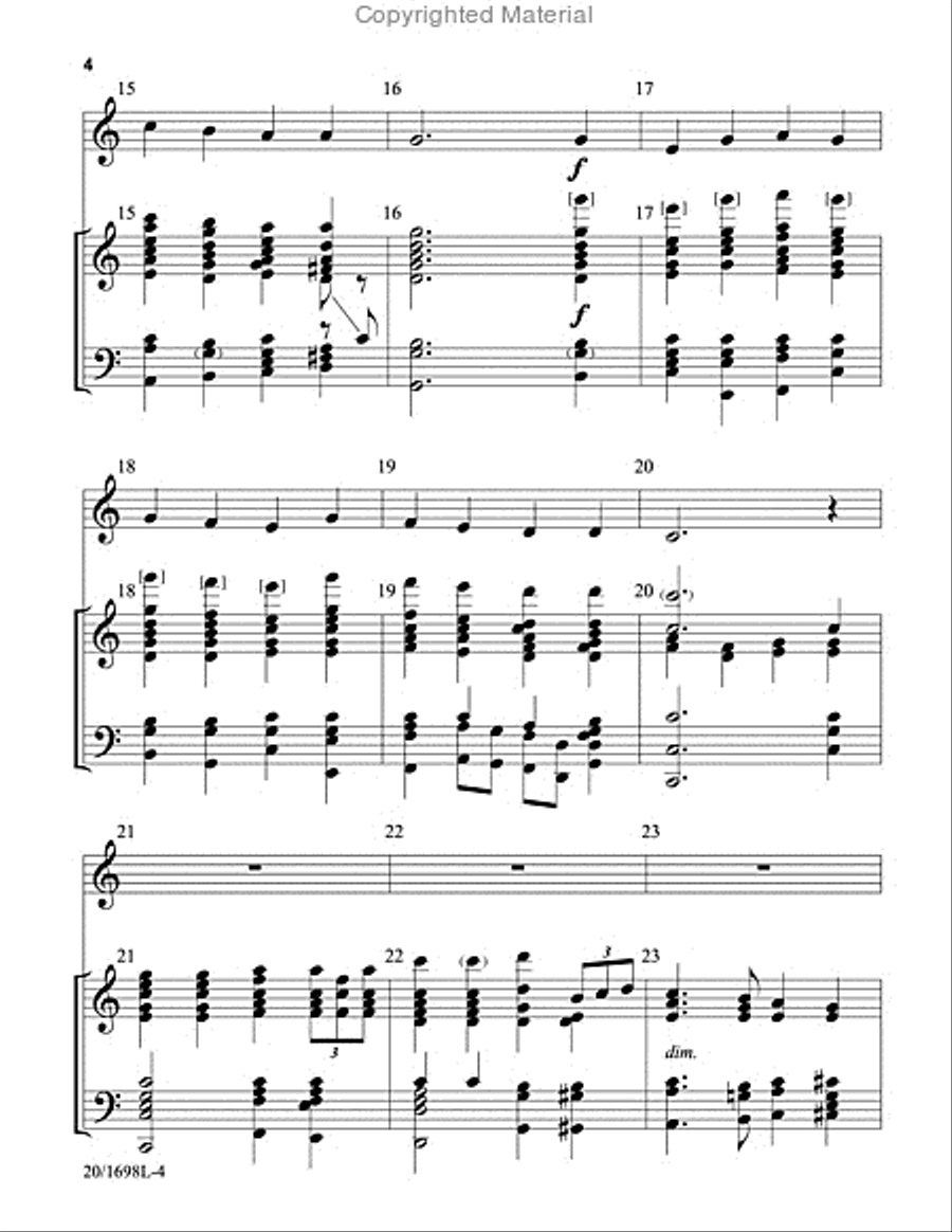All Glory, Laud and Honor 5-Octaves scores gallery preview page 4
