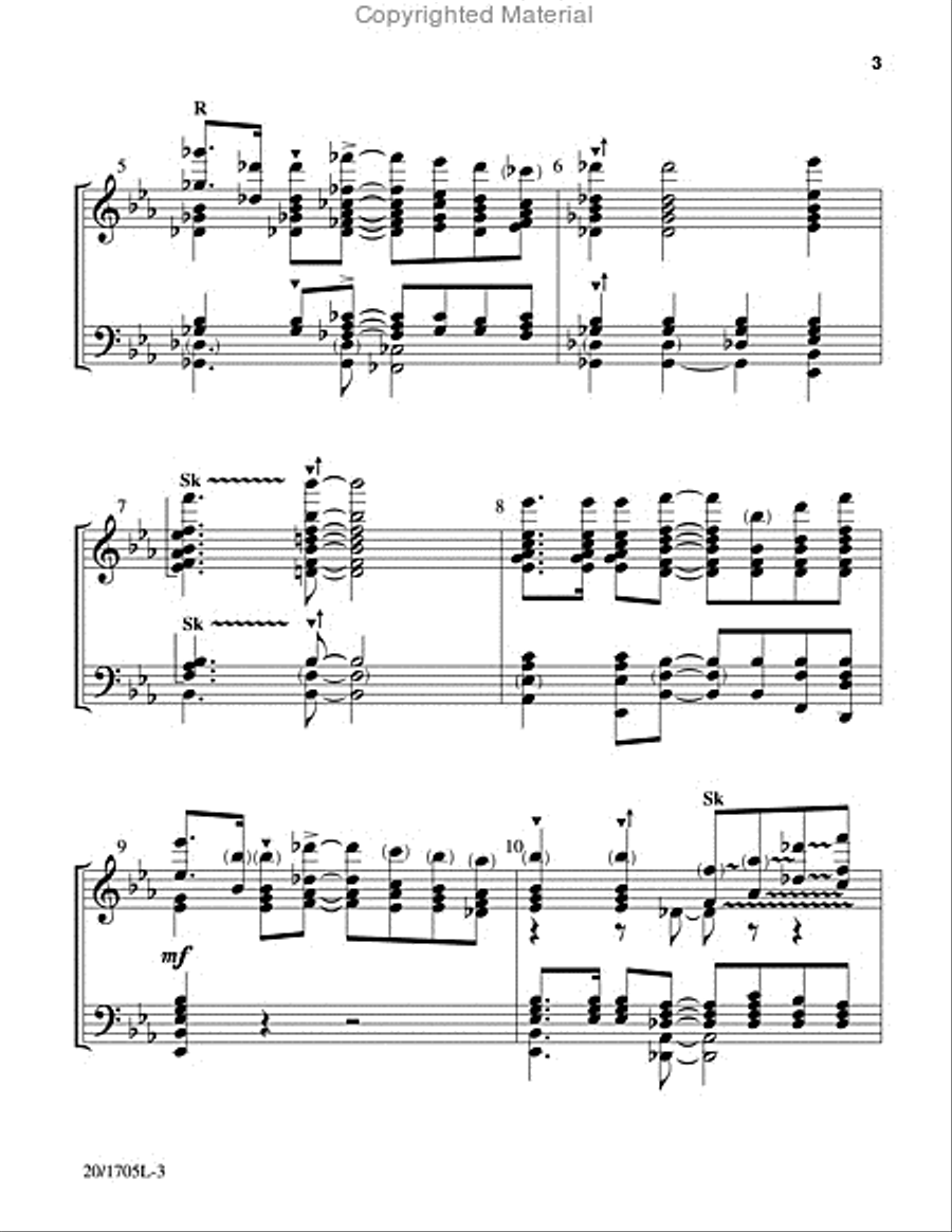 A Declaration of Praise 5-Octaves scores gallery preview page 3