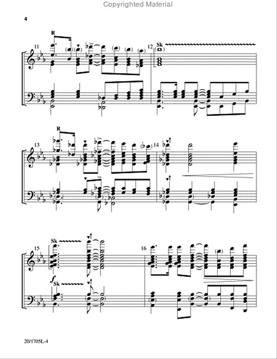 A Declaration of Praise 5-Octaves scores gallery preview page 4