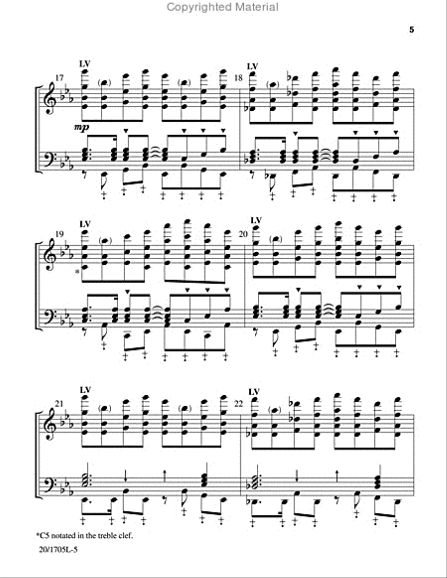A Declaration of Praise 5-Octaves scores gallery preview page 5