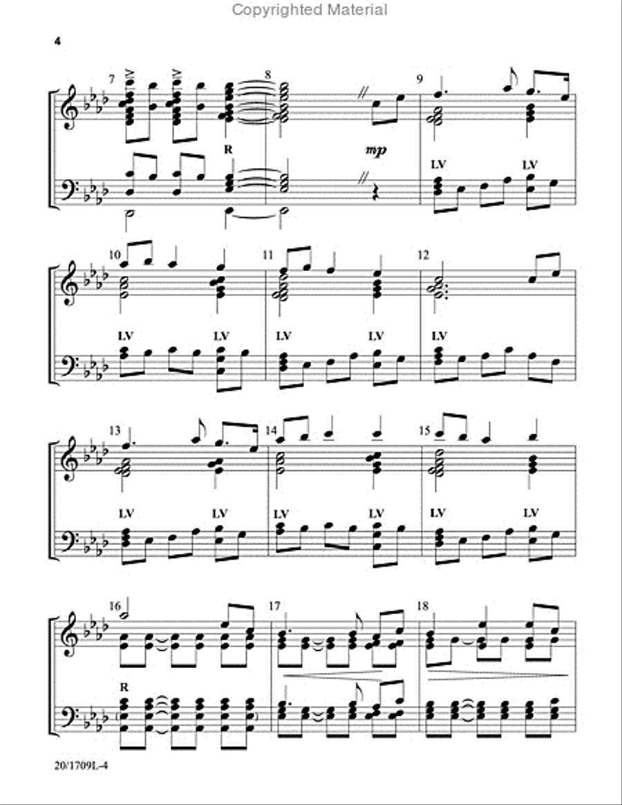 I Vow to Thee, My Country 5-Octaves scores gallery preview page 3