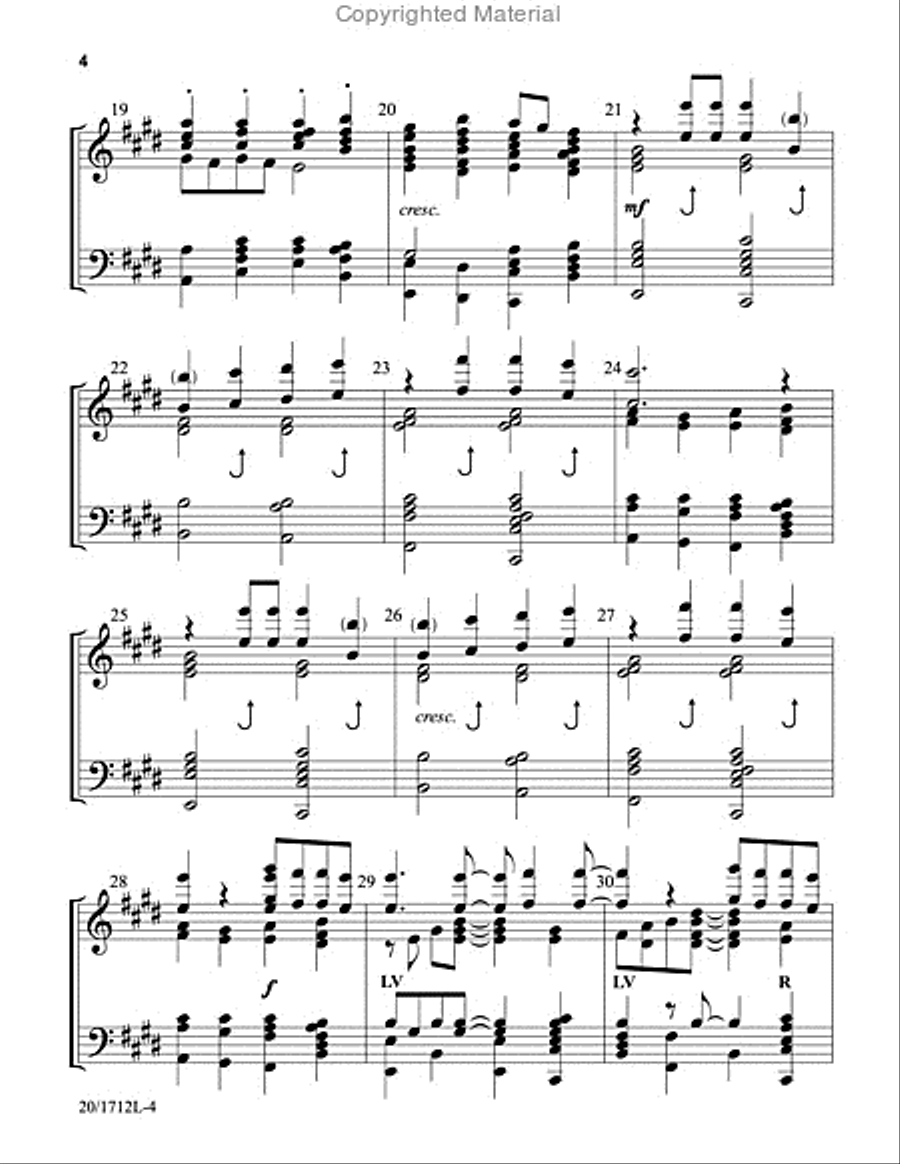 Blessed Be Your Name 5-Octaves scores gallery preview page 4
