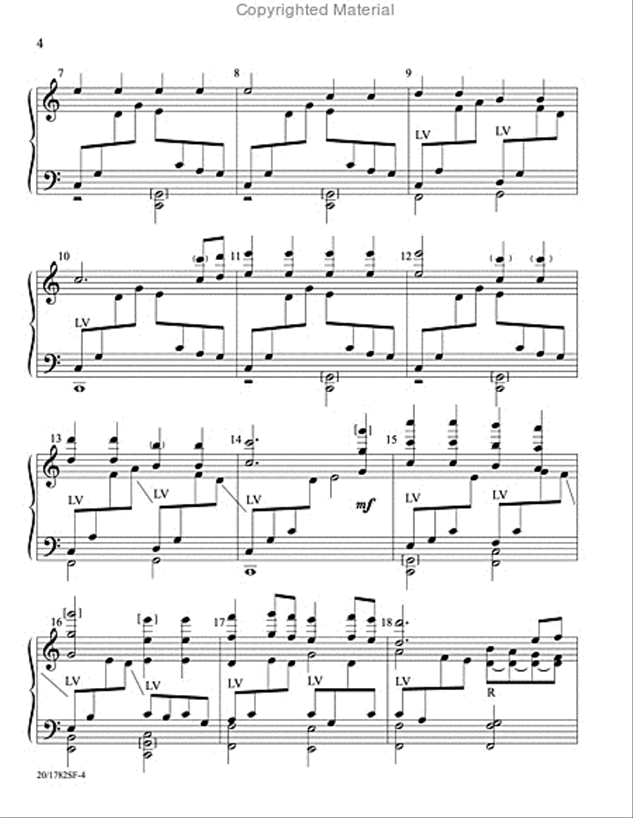 I Saw the Cross of Jesus 5-Octaves scores gallery preview page 3