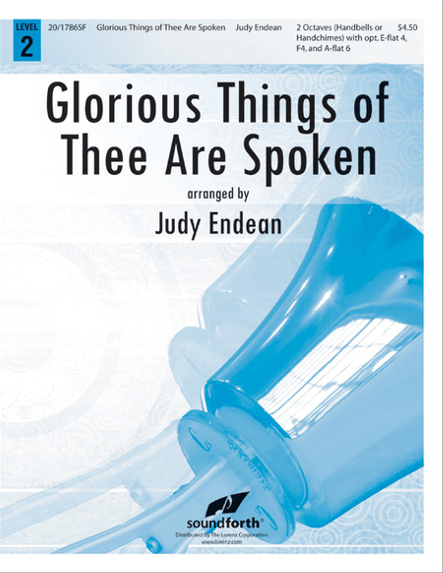 Glorious Things of Thee Are Spoken 2-Octaves scores gallery preview page 1