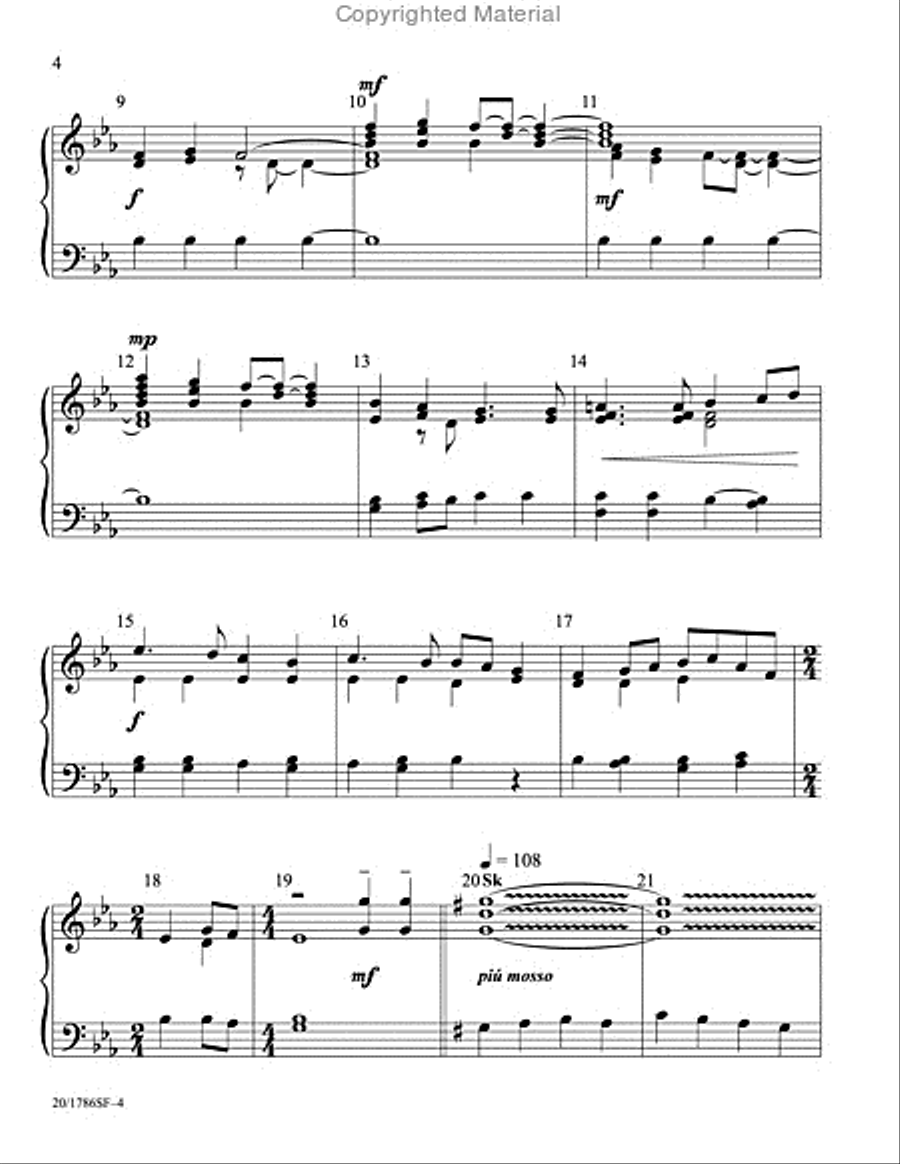 Glorious Things of Thee Are Spoken 2-Octaves scores gallery preview page 3