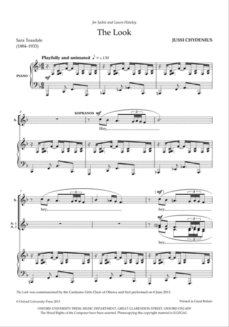 The Look The Look 3-Part scores gallery preview page 2