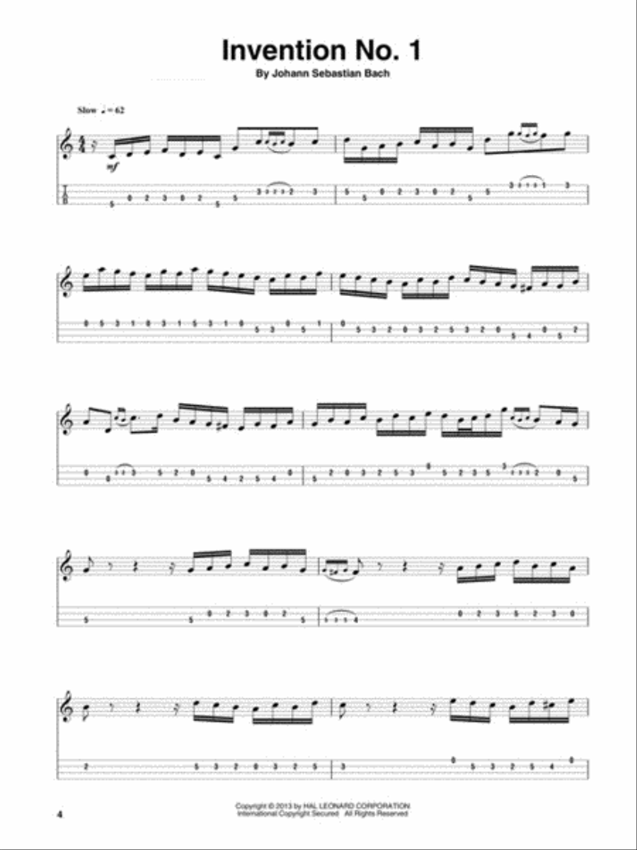 J.S. Bach J.S. Bach Mandolin scores gallery preview page 3