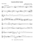 Yost - Concerto in Bb for clarinet and piano
