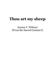 Cantata 1 mov 1 Thou art my sheep