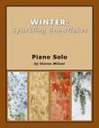 WINTER: Sparkling Snowflakes
