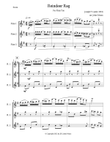 Reindeer Rag for Flute Trio