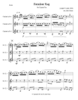 Reindeer Rag for Clarinet Trio