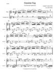 Reindeer Rag for Flute and Clarinet Duet