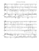 In The Silence Of That Night (SATB) 4-Part scores gallery preview page 3
