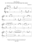 Traditional Hebrew Songs for Piano (late Elementary and Intermediate)