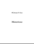 Misterioso