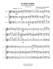 Good Christian Men Rejoice (In Dulci Jubilo) Flute Trio